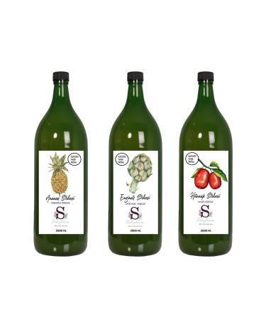 S heylaana Natural Pineapple Artichoke and Jujube Vinegar 2000 Ml