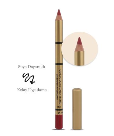 BROOKLIN Lip Pencil - Lipliner No: 213 (Scarlet Red)