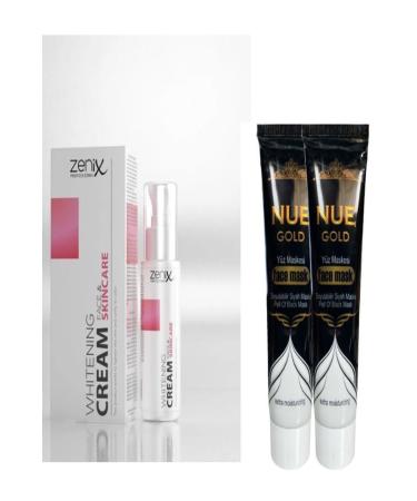Zenix Face Body and Private Area Skin Whitening Cream 75 Ml 1 Piece Nue Gold Face Mask