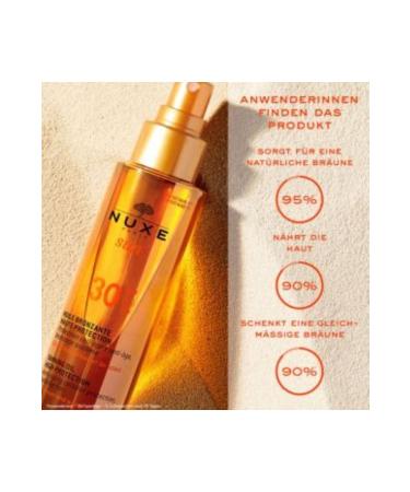 Nuxe Sun Bronzing Face and Body Oil Spf30-150ml