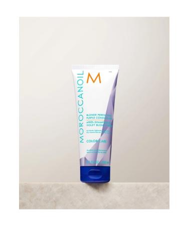 Moroccanoil Blonde Perfecting Purple Conditioner Purple Conditioner for Blonde Hair 200ml 7290113145276