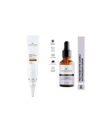 Herbaderm Under Eye Cream Against Bags and Dark Circles 15 Ml + Superserum Bio Barrier 30 Ml