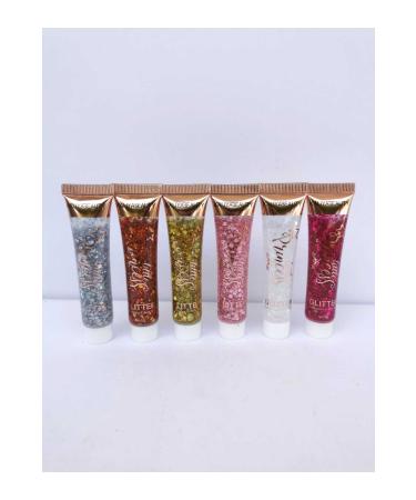 Cosha Beauty Rose 6-Piece Set Believe Sparkling Glitter