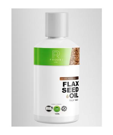 Proori Natural Linseed Oil 100 Ml Glass