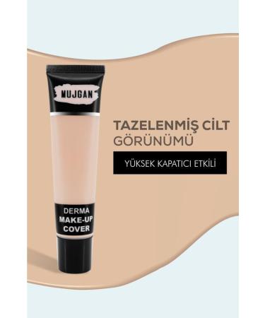 MUJGAN Derma Make-up Cover Tube Concealer No:1 - Buy Online on GoSupps.com
