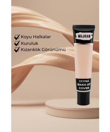 MUJGAN Derma Make-up Cover Tube Concealer No:3 - Buy Online on GoSupps.com