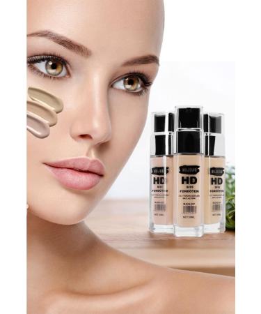 MUJGAN HD Glass Bottle Liquid Foundation No:2 - Buy Online on GoSupps.com