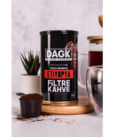 Dagk Ethiopian Filter Coffee 200g Tnk (GROUND)