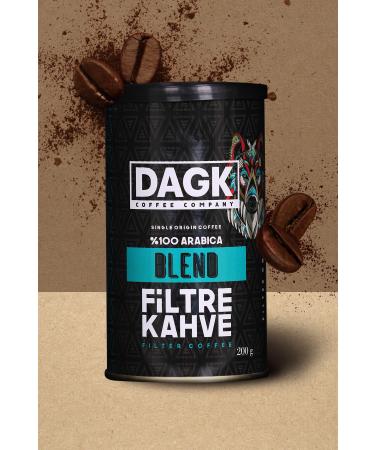 Dagk Filter Coffee Blend 200g Tnk (GROUND) - Buy Online on GoSupps.com