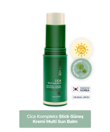 LEBELAGE Stick Sunscreen for Dry and Sensitive Skin Cica Sun Balm Spf 50 /pa Lebemult sun One Size