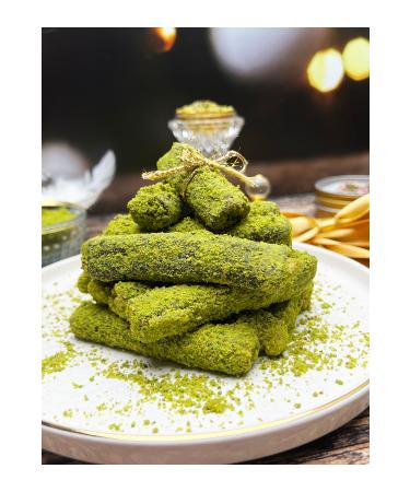 Hanzade Fruit Rolls K me G m hane Pistachio Coated Fruit Rolls - 1 Kg - Buy Online on GoSupps.com