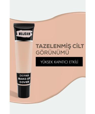 MUJGAN Derma Make-up Cover Tube Concealer No:3 - Buy Online on GoSupps.com