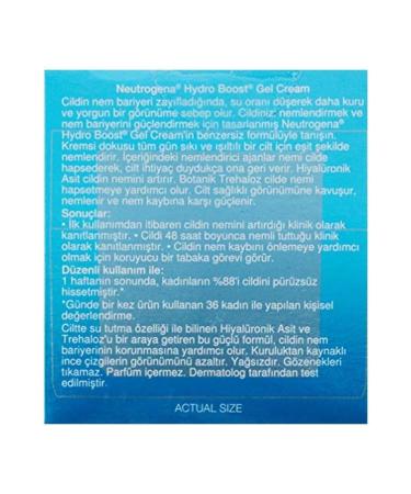 Neutrogena Hydro Boost Gel Cream for Dry Skin (Hyaluronic Gel Matrix 50 ml) - Buy Online on GoSupps.com