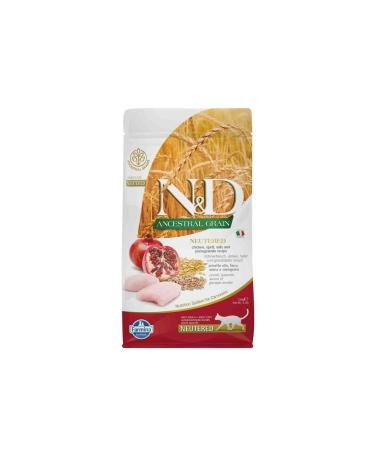 N & D Nd Low Grain Chicken Pomegranate Sterilized Cat Food 1.5 Kg