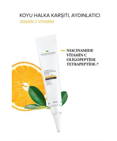 Herbaderm Under Eye Cream Against Bags and Dark Circles + Superserum Aha Peeling 30 Ml Glycolic 8% - Buy Online on GoSupps.com