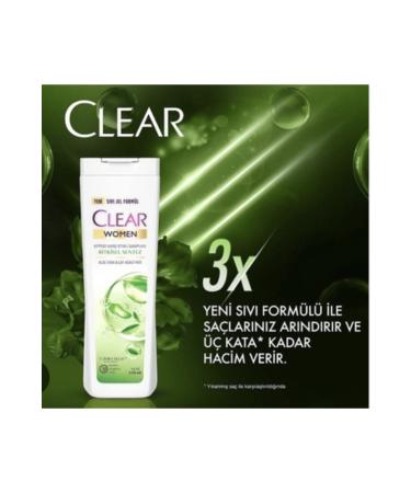 Clear Women Aloe Vera & Tea Tree Oil Shampoo 350ml - Buy Online on GoSupps.com