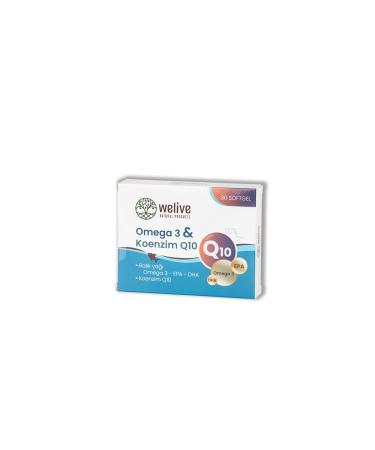 Welive Omega 3 Coenzyme Q10