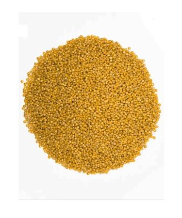 FLUFFY BIRD WORLD Yellow Millet Bird Food 5 Kg (SPECIAL VACUUM PACKAGING)