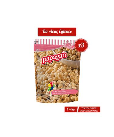 Parrot Nuts Salted Yellow Chickpeas 3 X 170 grams