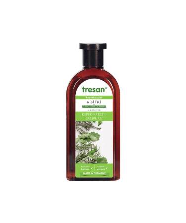 Tresan 6 Plants Anti-Dandruff Shampoo 300 Ml
