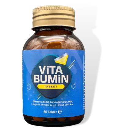 VITABUMIN Glucosamine Chondroitin Msm 60 Tablets
