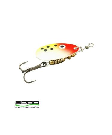 Spro Spin Verzw 6g Royal/redhead Spinning Spoon