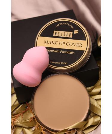 MUJGAN Makeup Cover Concealer Pear Sponge