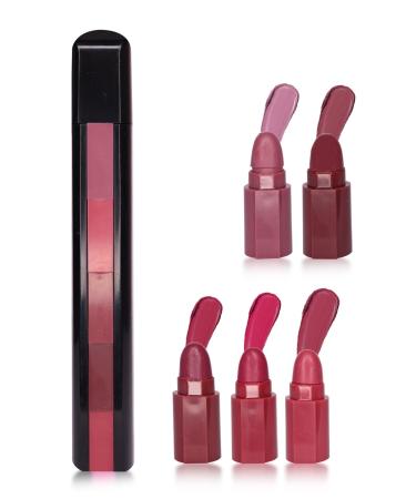 IMAN OF NOBLE 5 Color Matryoshka Lipstick No 2 - Buy Online on GoSupps.com