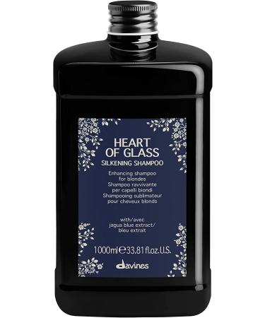 Davines 72001 Heart Of Glass Silkening Shampoo Blonde Hair Shampoo 1000ml 8004608271673veg