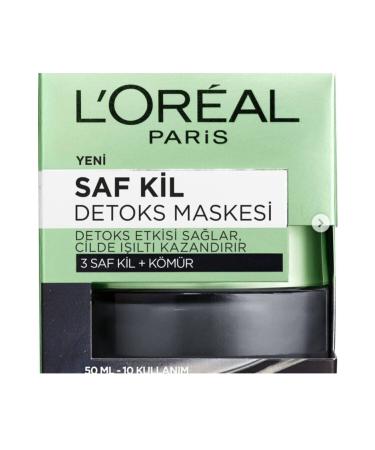 L'Oreal Paris Pure Clay Detox Mask 50 Ml 3600523306220