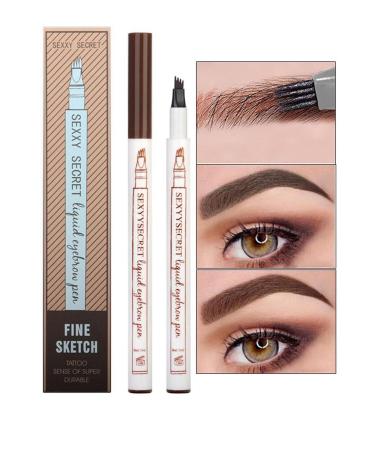 Chermik Fine Sketch Permanent Eyebrow Pencil - Permanent Make-up - Waterproof Chestnut - Buy Online on GoSupps.com