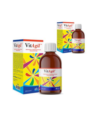 Allergo Vitagil Multivitamin & Multimineral Syrup 250 Ml X 2 Pieces