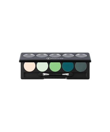 Flormar Eyeshadow Palette - Color Palette Eyeshadow Transforming Green 9 g 8690604191352