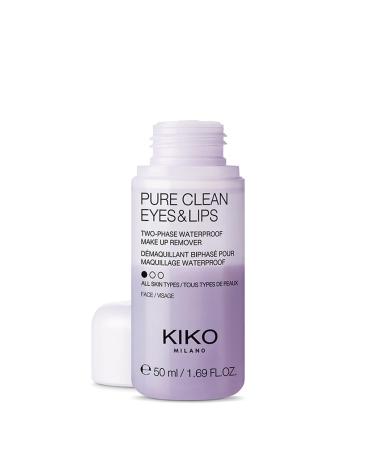 KIKO EYE & LIPS MAKEUP REMOVER MINI SIZE - PURE CLEAN EYES & LIPS MINI 8025272615105