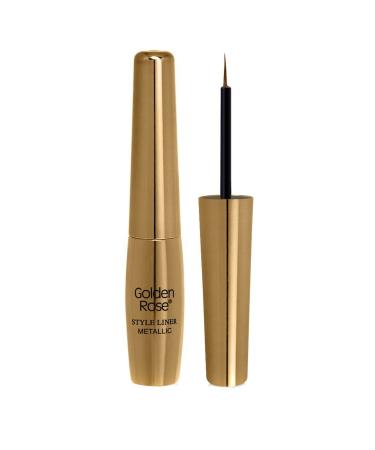 Golden Rose Metallic Yellow Eyeliner - Style Liner Metallic Eyeliner No: 02 8691190170028