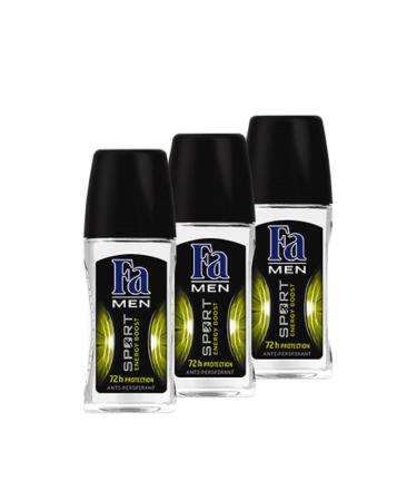Fa Men Sport Energy Boost Roll On 50 Ml X 3 Adet