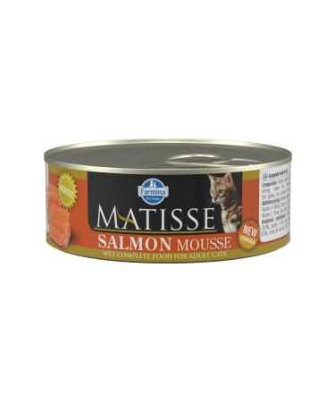 N & D Matisse Salmon - Canned Salmon Cat Food 80 gr 12 Pieces