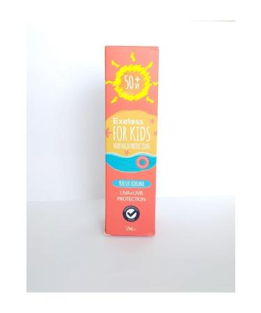 Exeless For Kids 50 Spf Sun Cream 125 Ml