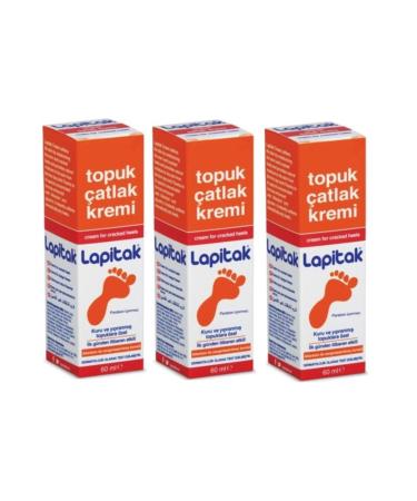 Lapitak Heel Crack Cream 3 Pieces