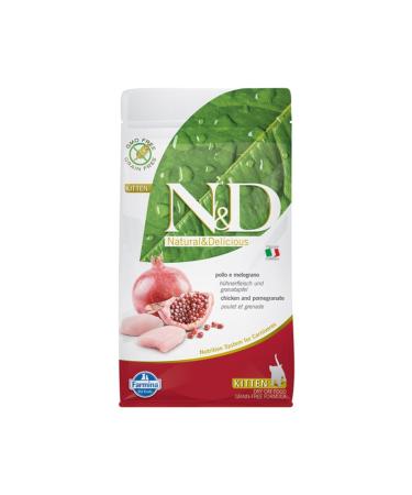 N & D Kitten Chicken Pomegranate Cat Food 3 kg
