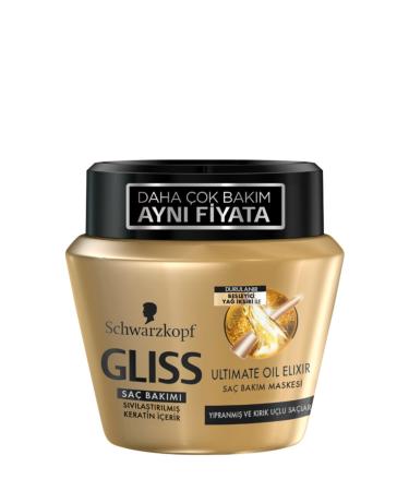 Gliss Hair Care Mask for Treated and Damaged Hair 200 ml 9000100801133