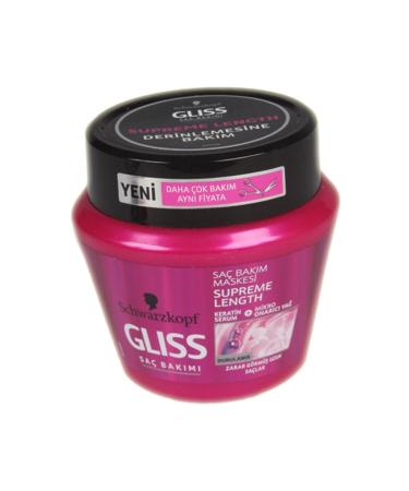 Gliss Hair Care Mask 300ml Supreme Length (Damaged Long Hair)