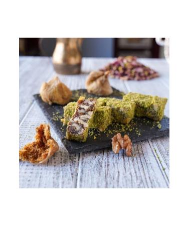 New U ur Fig Oskar Turkish Delight (Walnut and Pistachio) 750 Gr - Buy Online on GoSupps.com