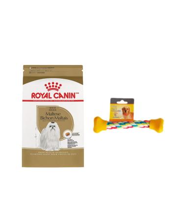 Royal Canin Maltese Dog Food 1.5 Kg + Dog Bite Rope (original)