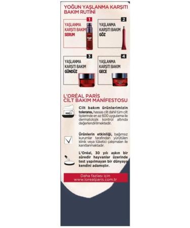 L'Oreal Paris L'or al Paris Revitalift Laser X3 Intensive Anti-Aging Care Serum 30 ml - Buy Online on GoSupps.com