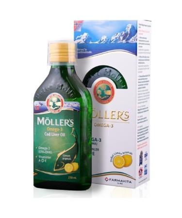 Farmavita M llers Omega-3 Natural Lemon Flavored Food Supplement