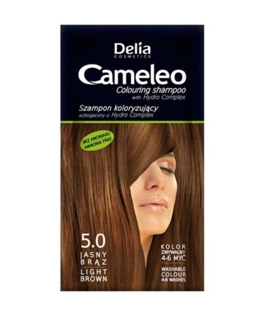 Delia Cosmetics Coloring Color Revitalizing Shampoo 5.0 40 Ml 5906750890241