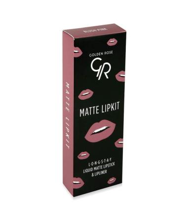 Golden Rose Matte Lip Kit Blush Pink&lipliner