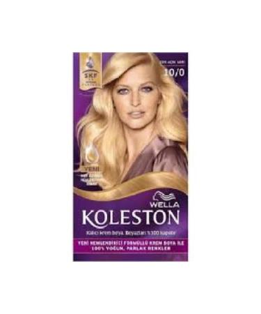 Wella Koleston 10/0 Very Light Blonde Color Kit Hair Dye