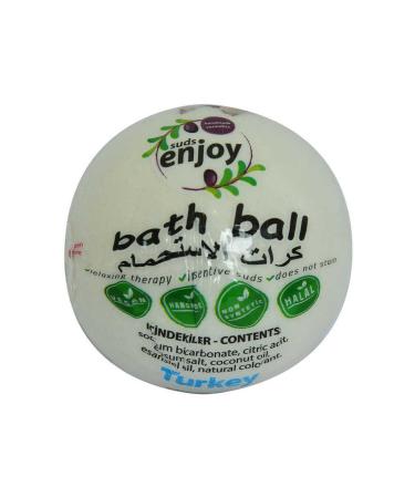 Angel Of Life White Rose Handmade Bath Bomb Bath Ball White 90-120 Gr